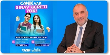 YKS'ye Girecek Tüm Öğrencilerin Sınav Ücreti Canik Belediyesi'nden